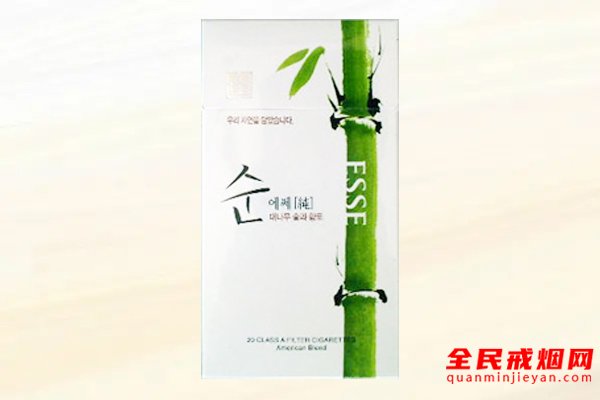 ESSE(竹)3mg 俗名：ESSE BAMBOO MENTHOL