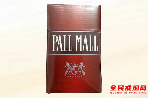 PALL MALL(硬红)香港免税版 俗名:港免红波迈,豪威港免红